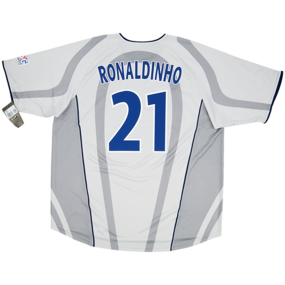 2001-02 Paris Saint-Germain Away Shirt Ronaldinho #21 (XXL)
