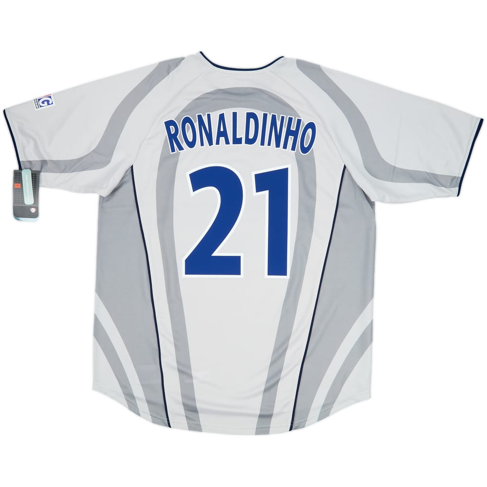 2001-02 Paris Saint-Germain Away Shirt Ronaldinho #21 (L)