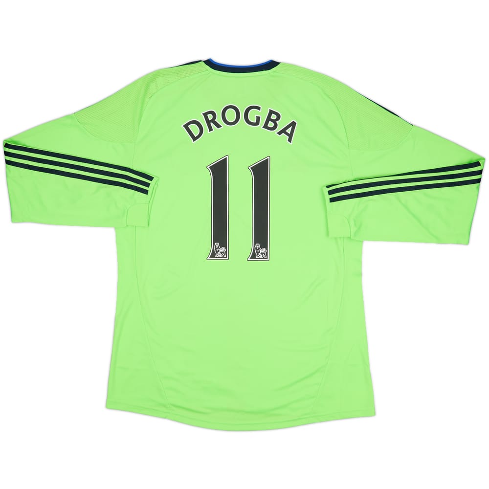 2010-11 Chelsea Third L/S Shirt Drogba #11 (L)
