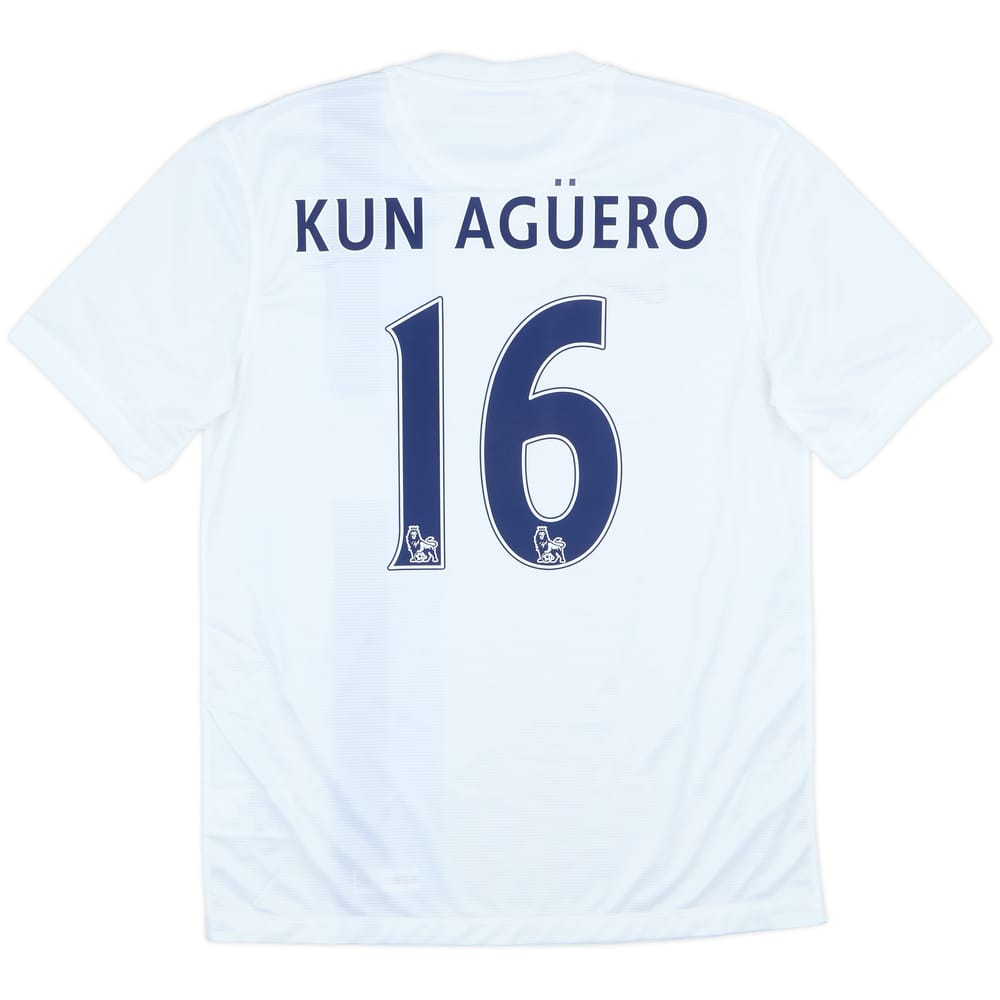 2013-14 Manchester City Third Shirt Kun Aguero #16 (M)