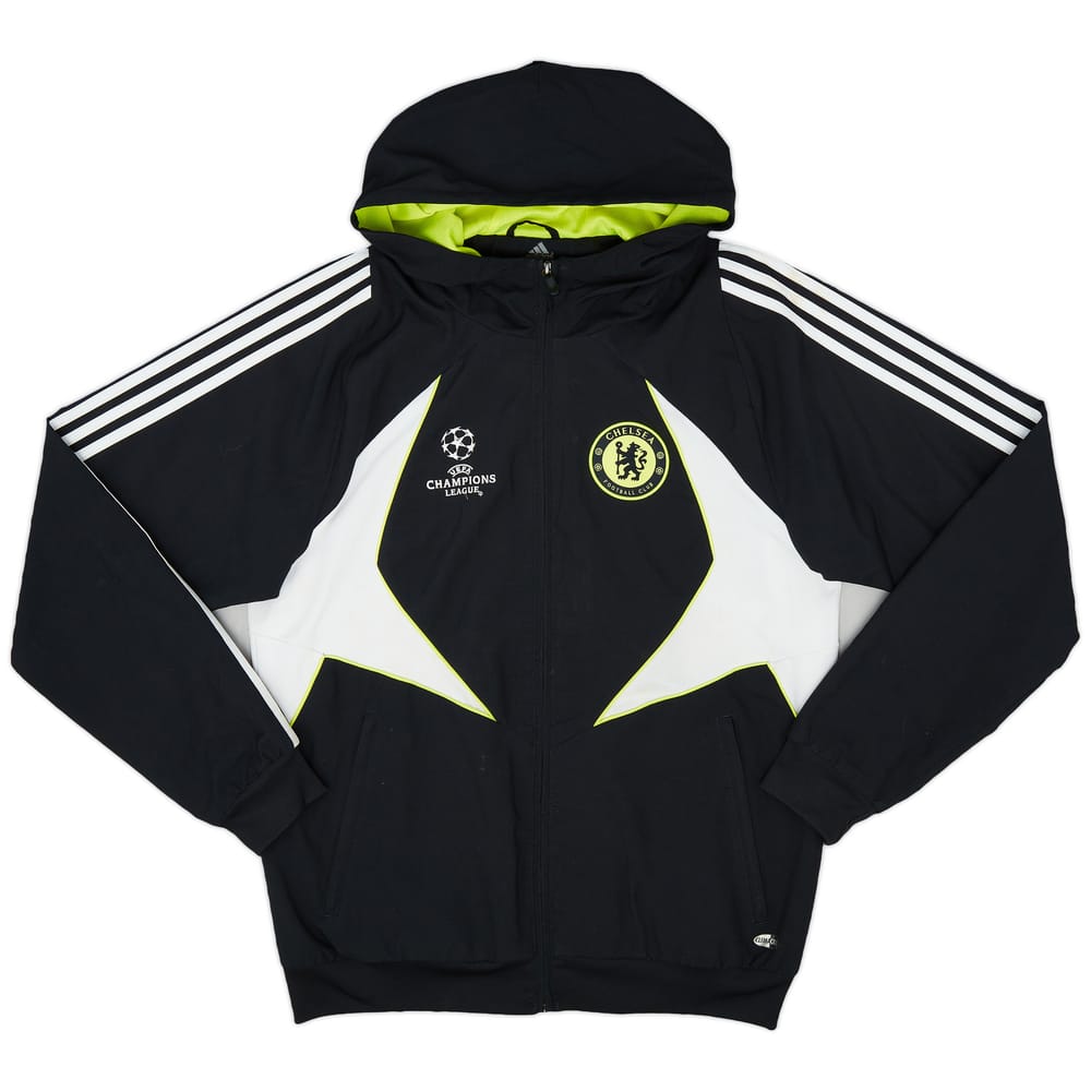 2008-09 Chelsea adidas CL Hooded Track Jacket - 7/10 - (M)