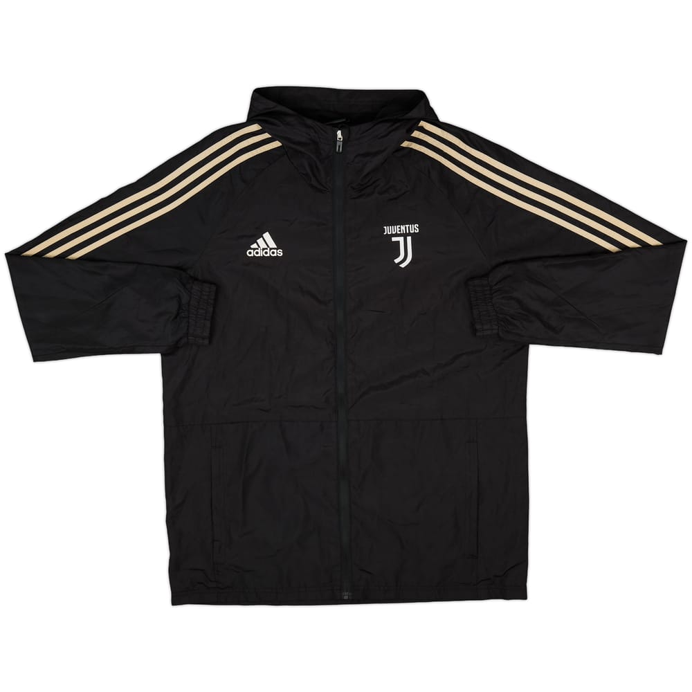 2018-19 Juventus adidas Hooded Rain Jacket - 8/10 - (XL)