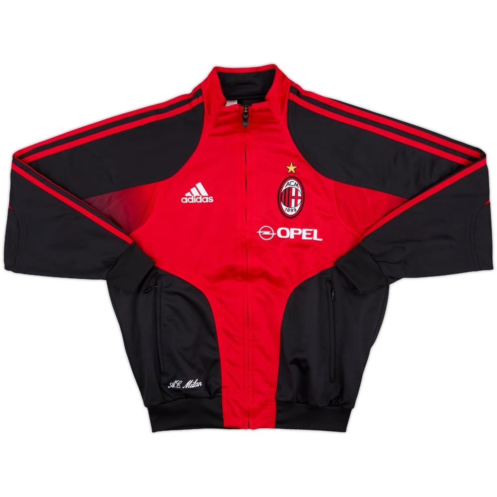 2004-05 AC Milan adidas Track Jacket - 9/10 - (L.Boys)