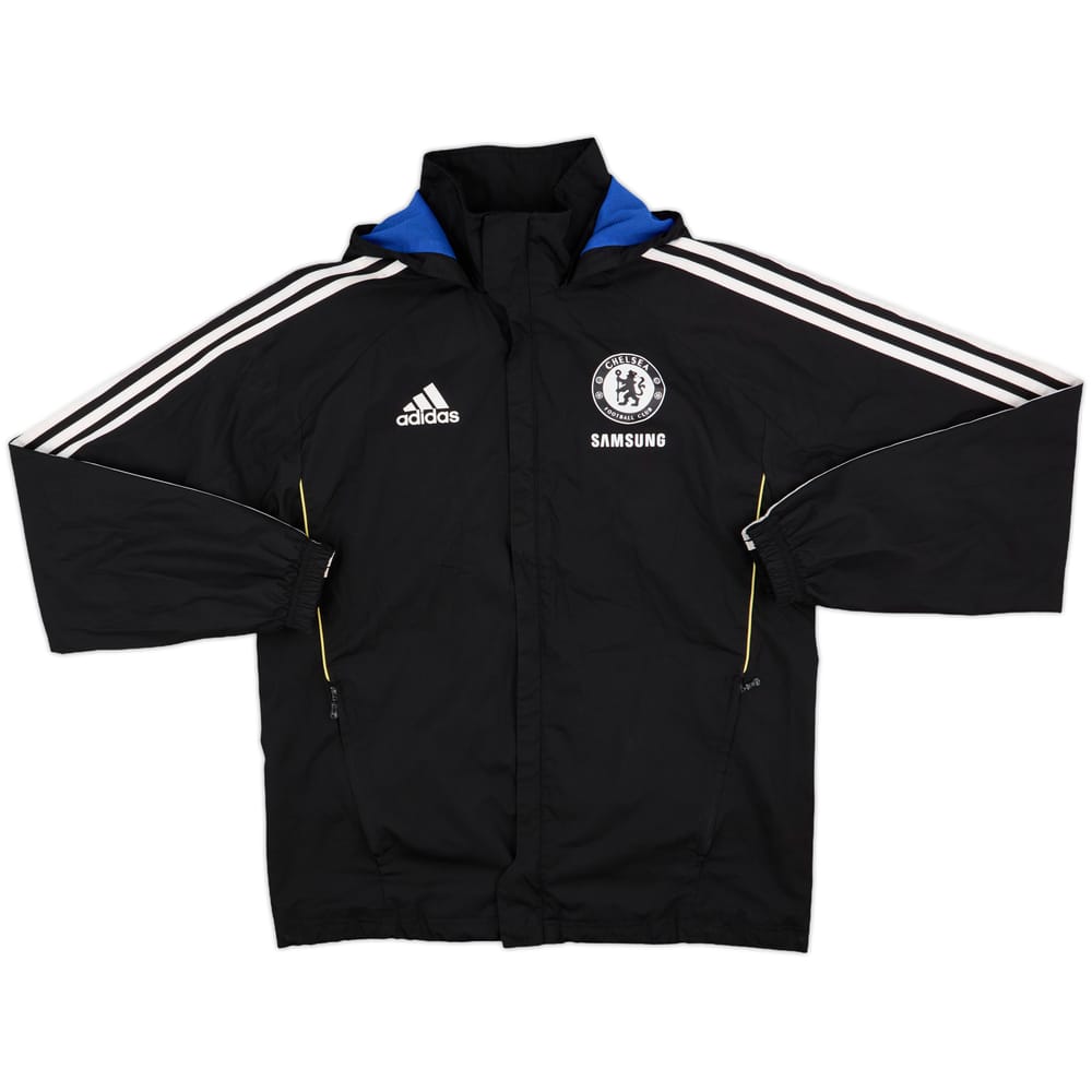 2011-12 Chelsea adidas Hooded Rain Jacket - 7/10 - (S)