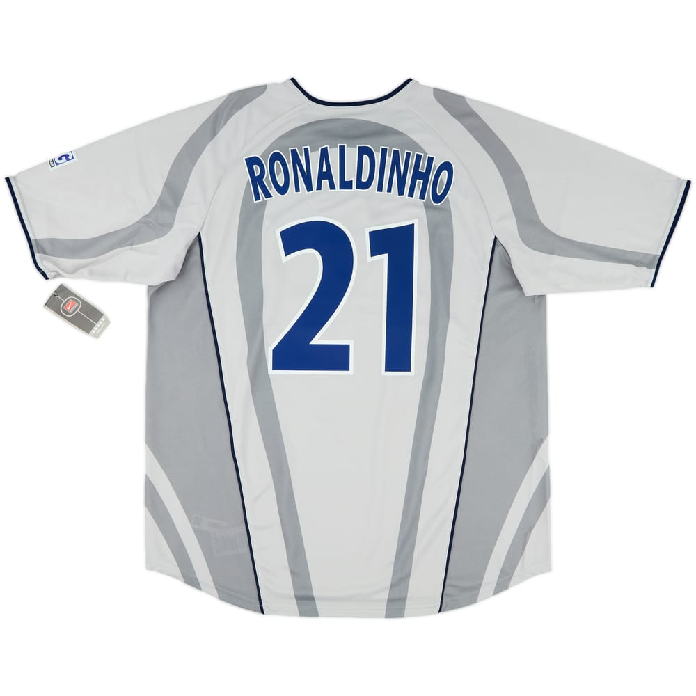 2001-02 Paris Saint-Germain Away Shirt Ronaldinho #21 (XL)