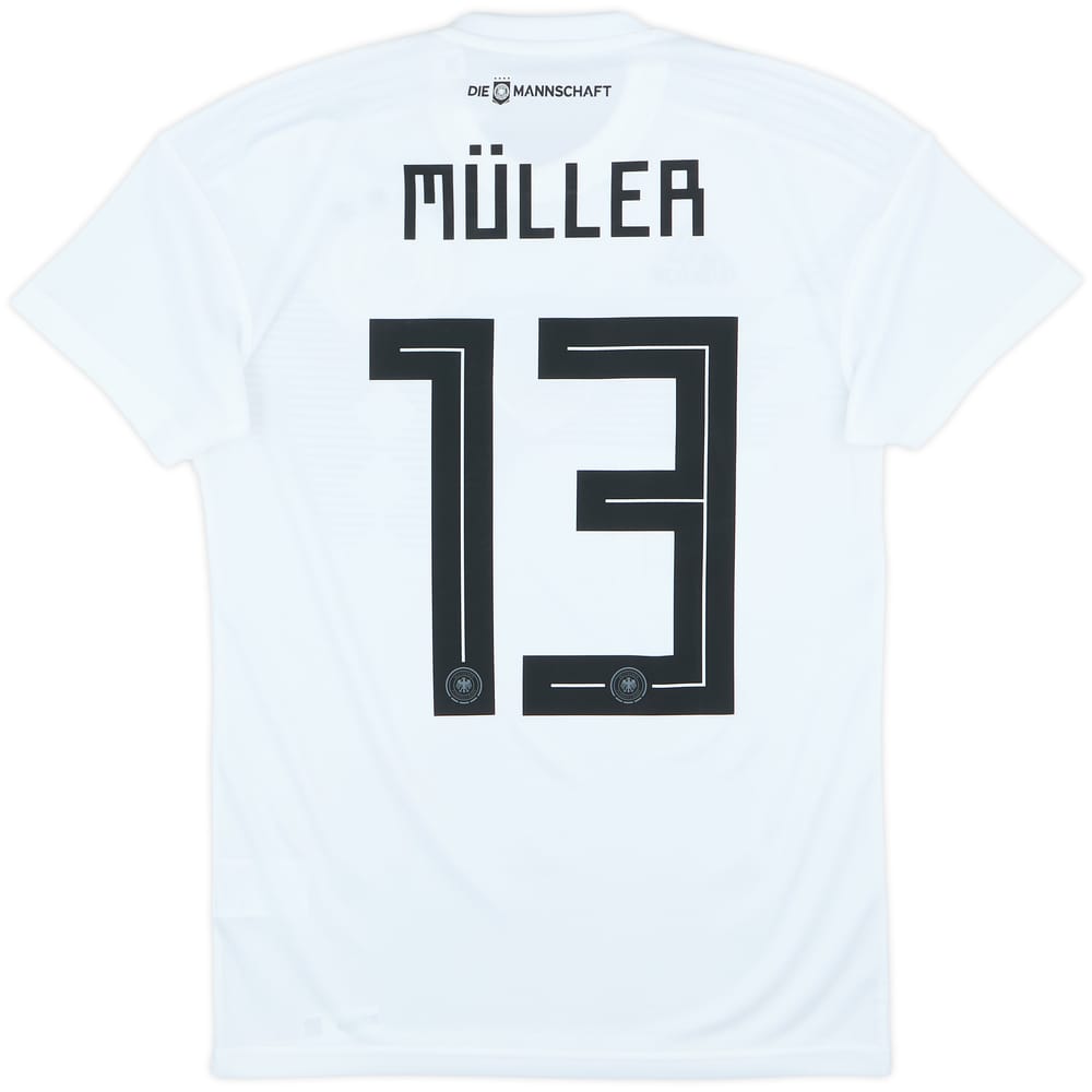2018-19 Germany Home Shirt Muller #13 (XS)