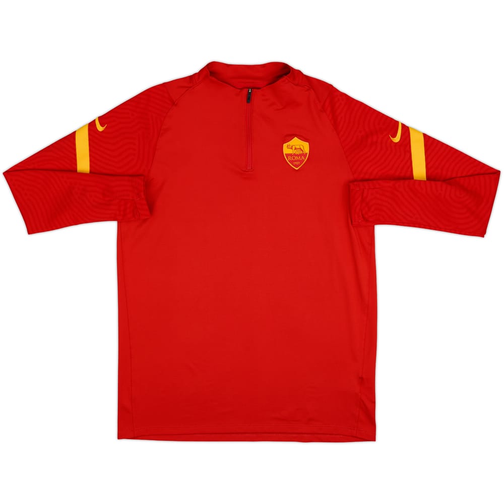2020-21 Roma Nike 1/4 Zip Drill Top - 8/10 - (L)