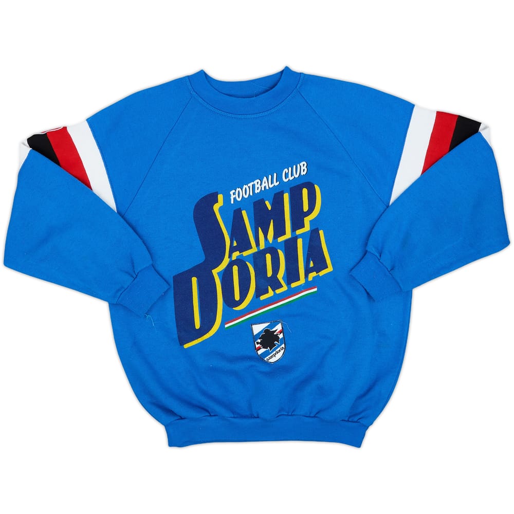 1990-91 Sampdoria Le Felpe Dei Grandi Club Sweat Top - 8/10 - (M)