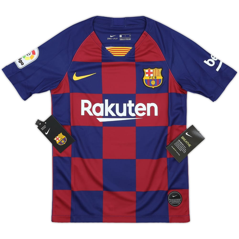 2019-20 Barcelona Home Shirt (S.Boys)