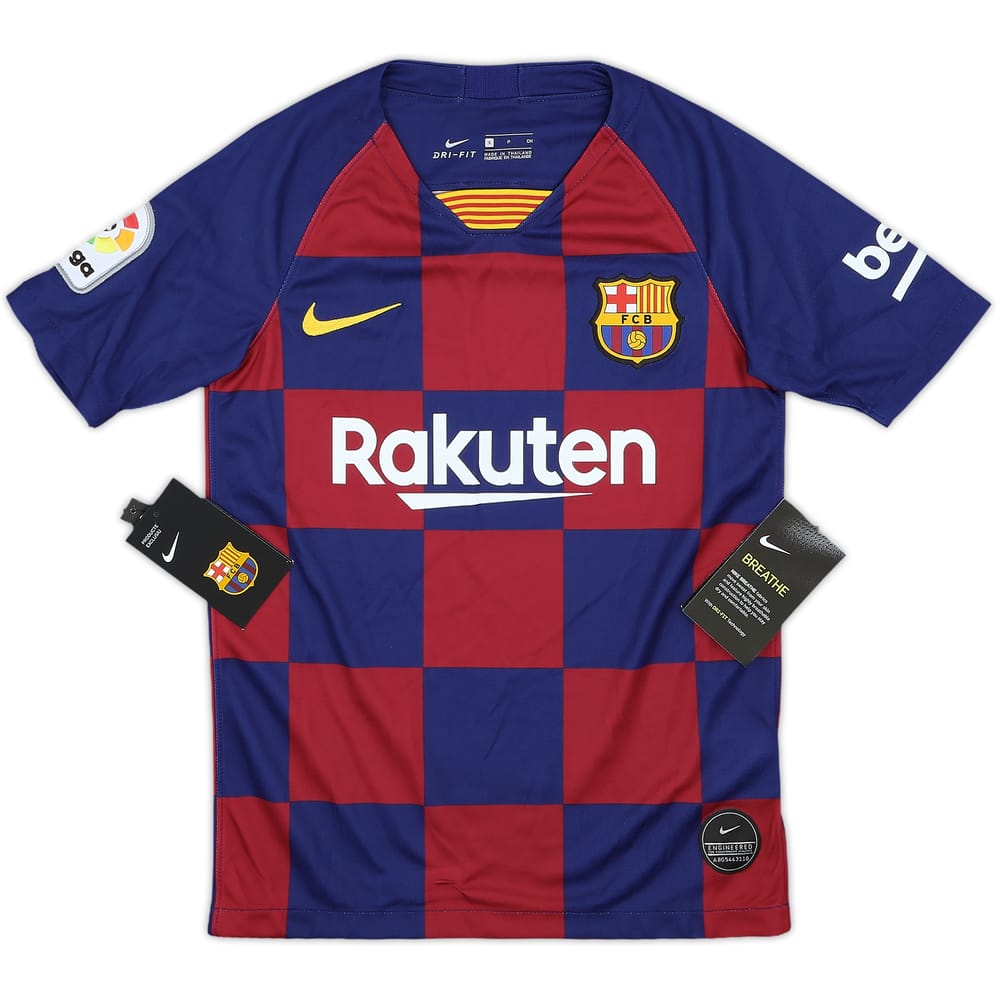 2019-20 Barcelona Home Shirt (S.Boys)