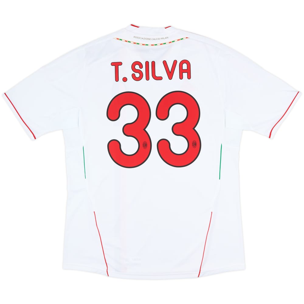2011-12 AC Milan Away Shirt T.Silva #33 (XL)