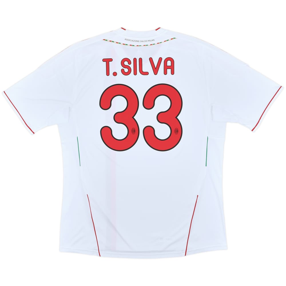 2011-12 AC Milan Away Shirt T.Silva #33 (XXL)