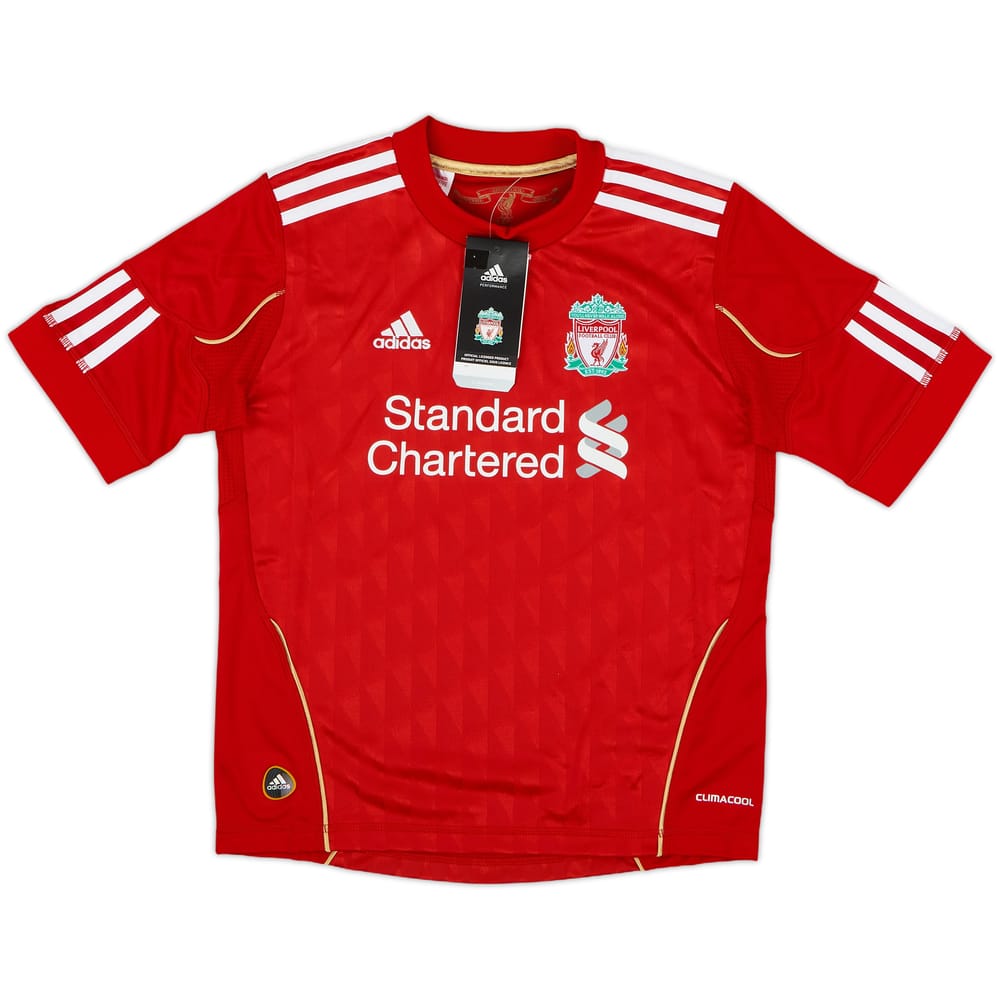 2010-12 Liverpool Home Shirt (S.Boys)