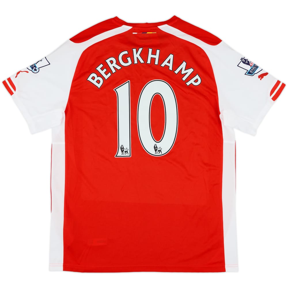 2014-15 Arsenal Home Shirt Bergkhamp #10 (L)