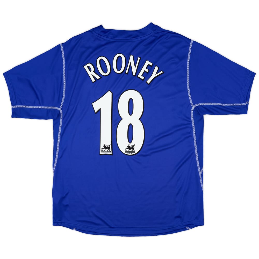 2002-03 Everton Home Shirt Rooney #18 (XL)
