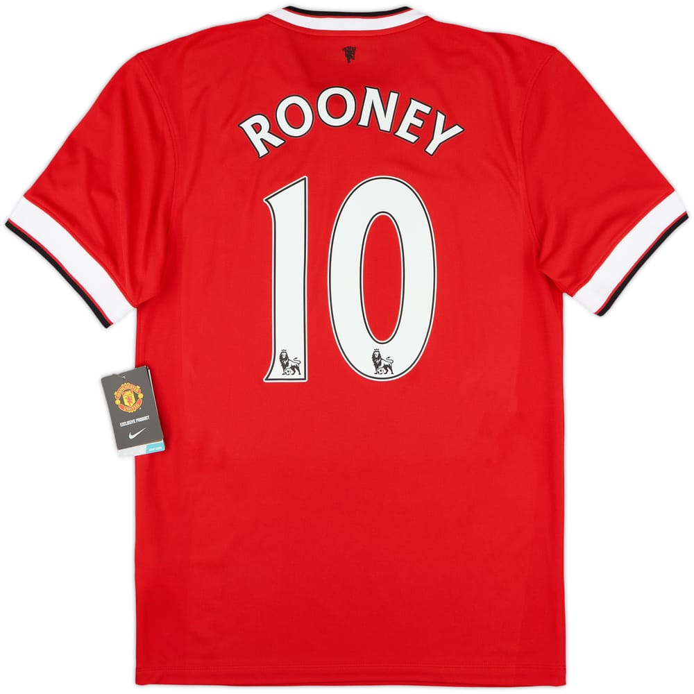 2014-15 Manchester United Home Shirt Rooney #10 (S)
