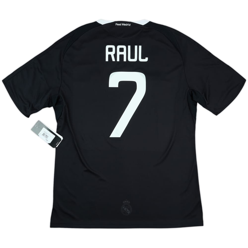 2008-09 Real Madrid CL Third Shirt Raul #7 (L)