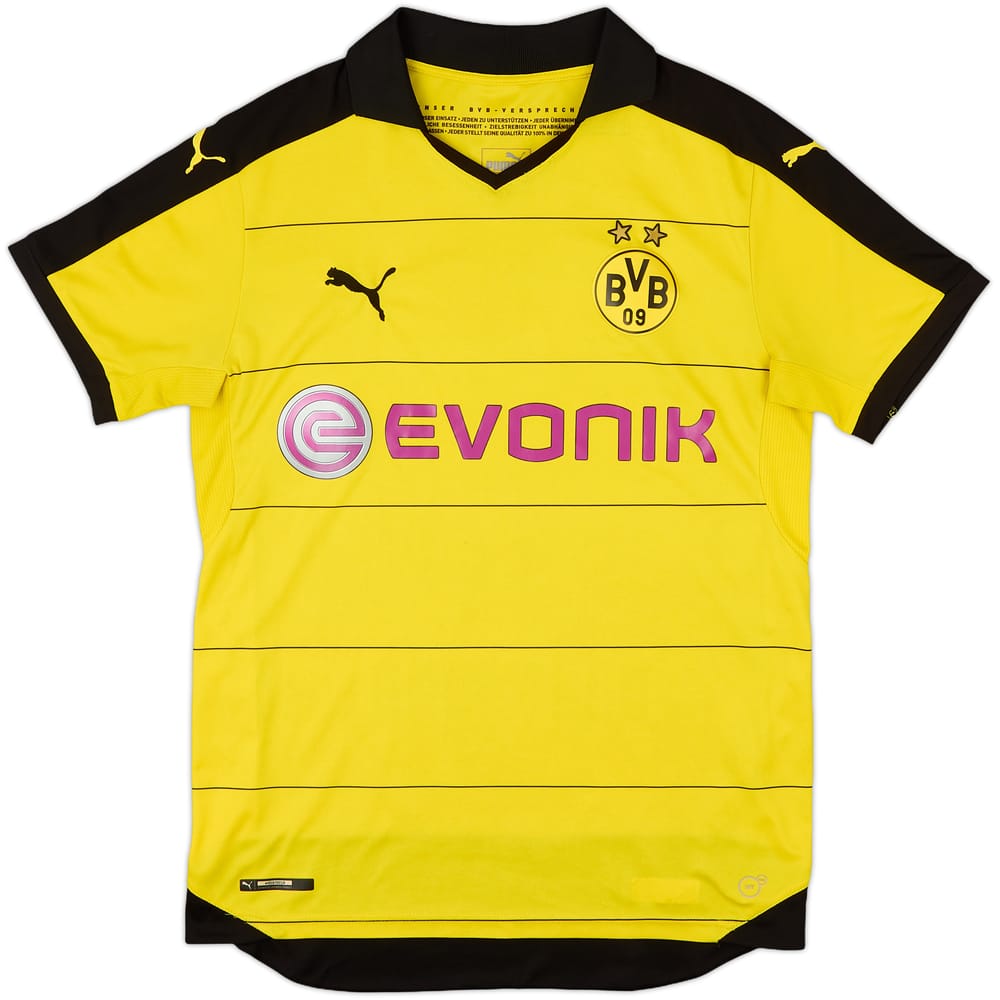 2015-16 Borussia Dortmund Home Shirt - 8/10 - (M)