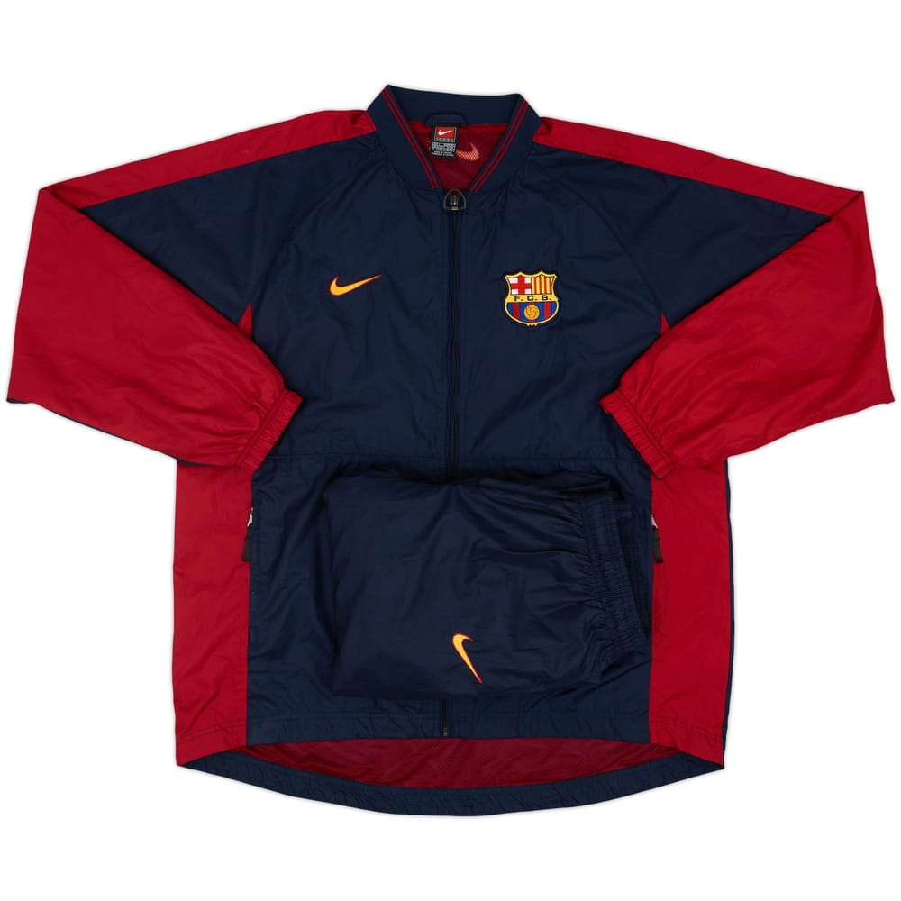 1999-00 Barcelona Nike Tracksuit - 8/10 - (L)