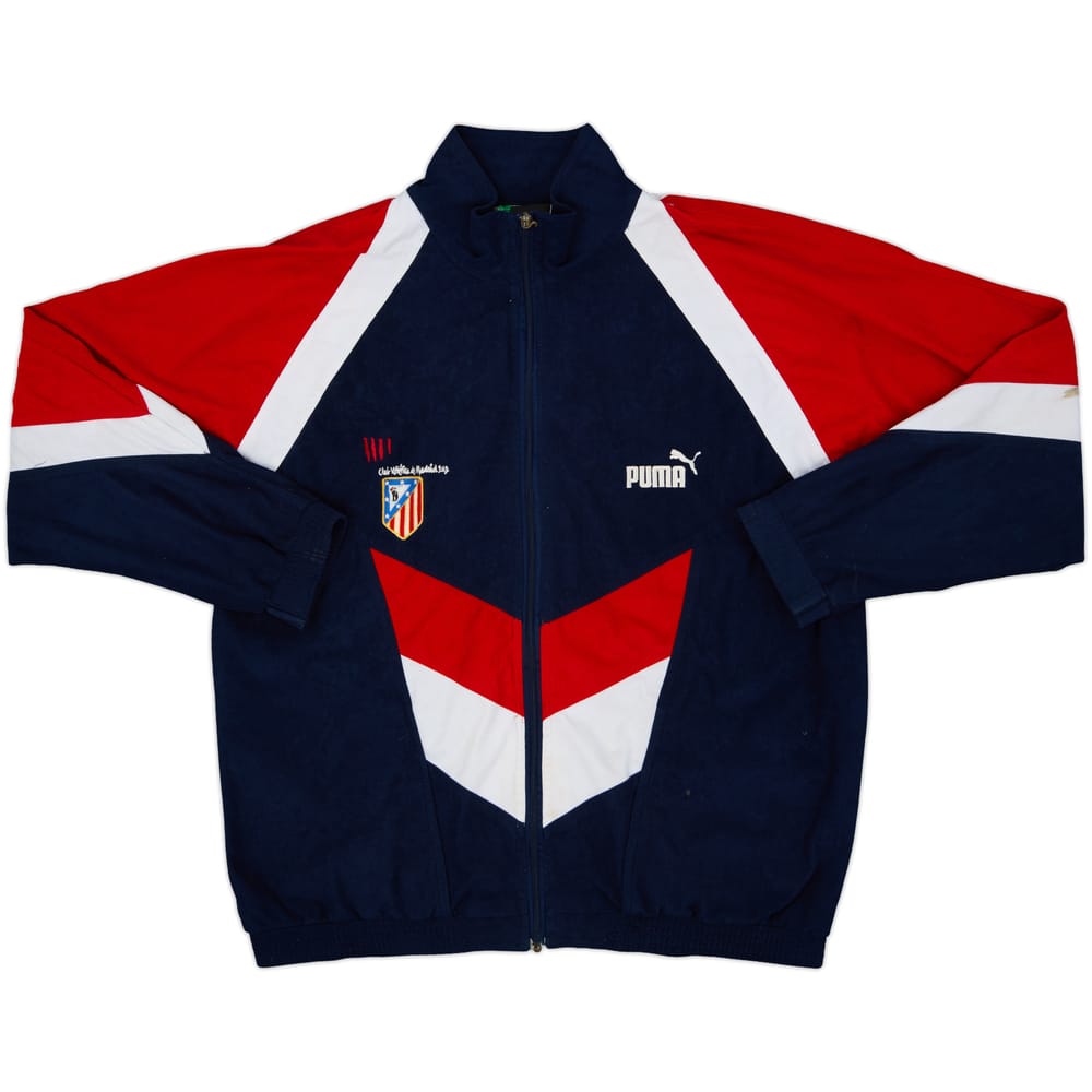 1996-98 Atletico Madrid Puma Track Jacket - 8/10 - (XXL)