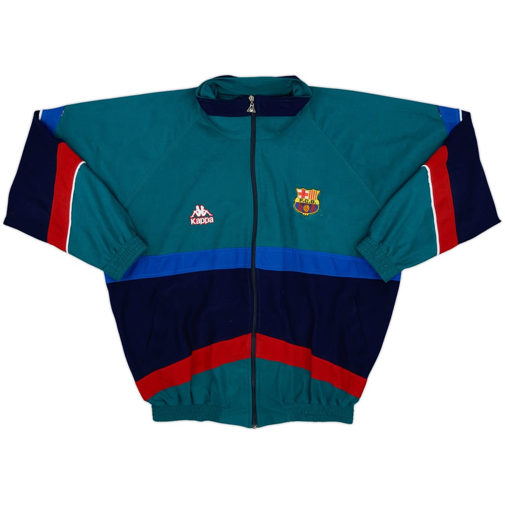 1995-97 Barcelona Kappa Track Jacket - 8/10 - (XXL)