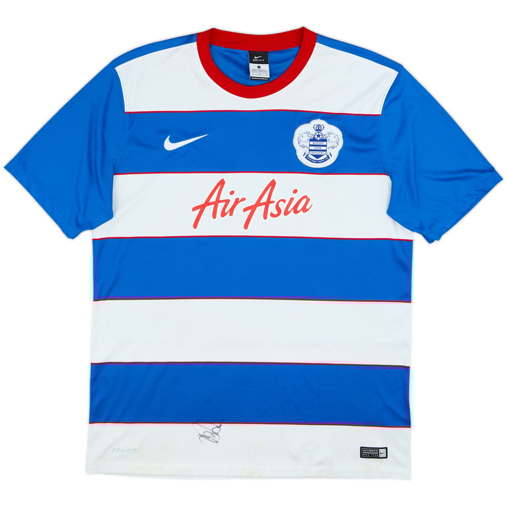 2015-16 QPR Signed Home Shirt - 5/10 - (L)