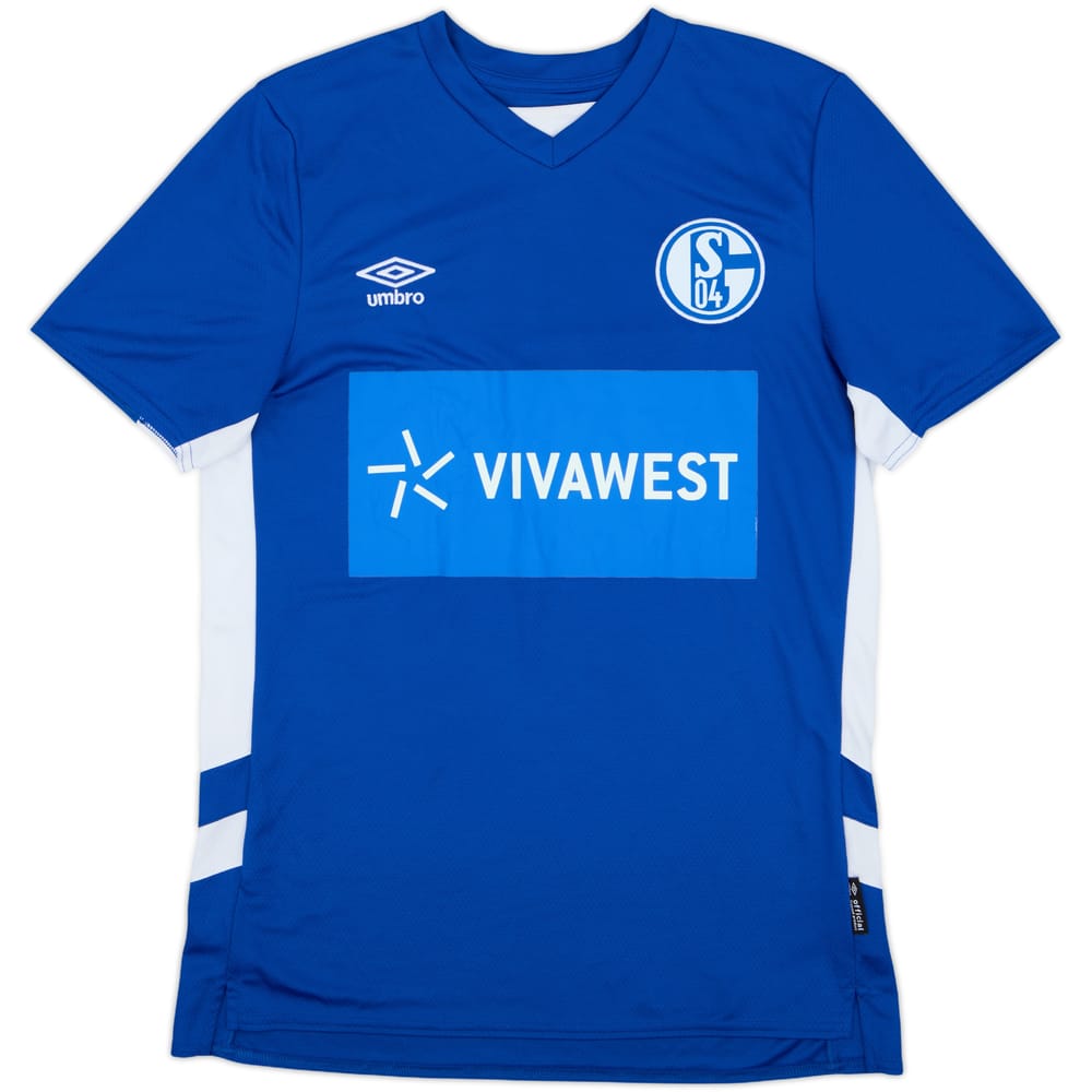 2021-22 Schalke Home Shirt - 8/10 - (M)