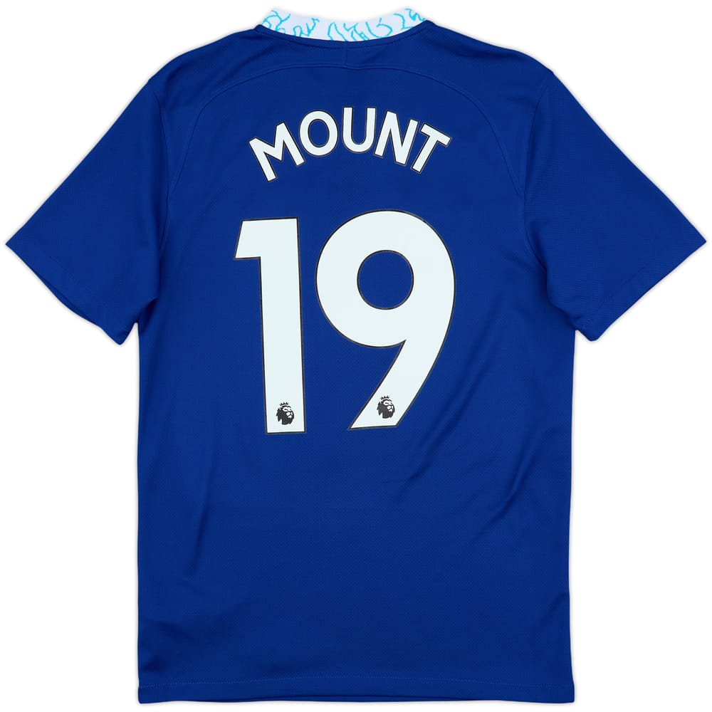 2022-23 Chelsea Home Shirt Mount #19 - 9/10 - (S)
