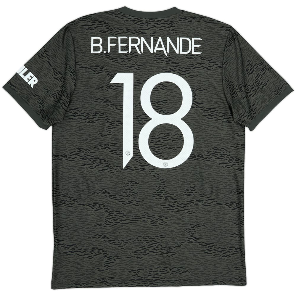 2020-21 Manchester United Away Shirt B.Fernandes #18 - 5/10 - (L)