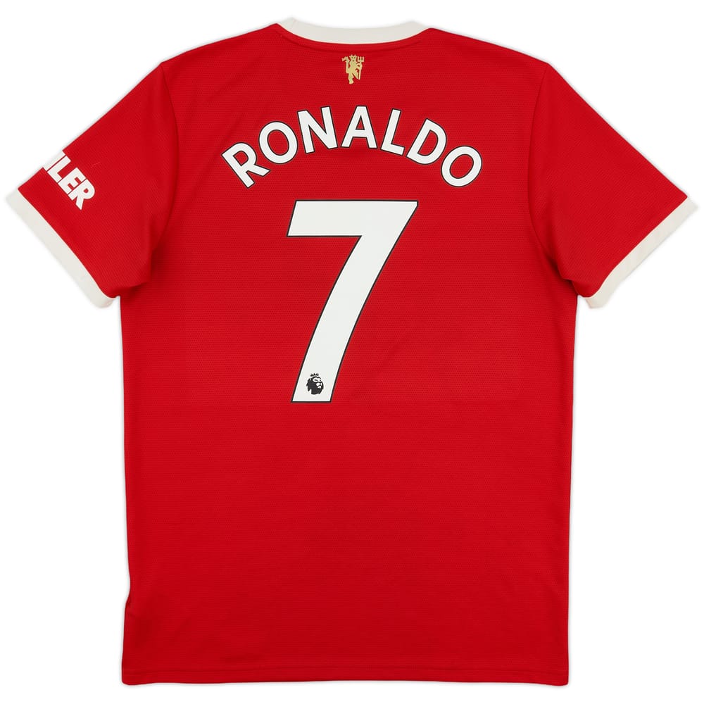 2021-22 Manchester United Home Shirt Ronaldo #7 - 6/10 - (M)