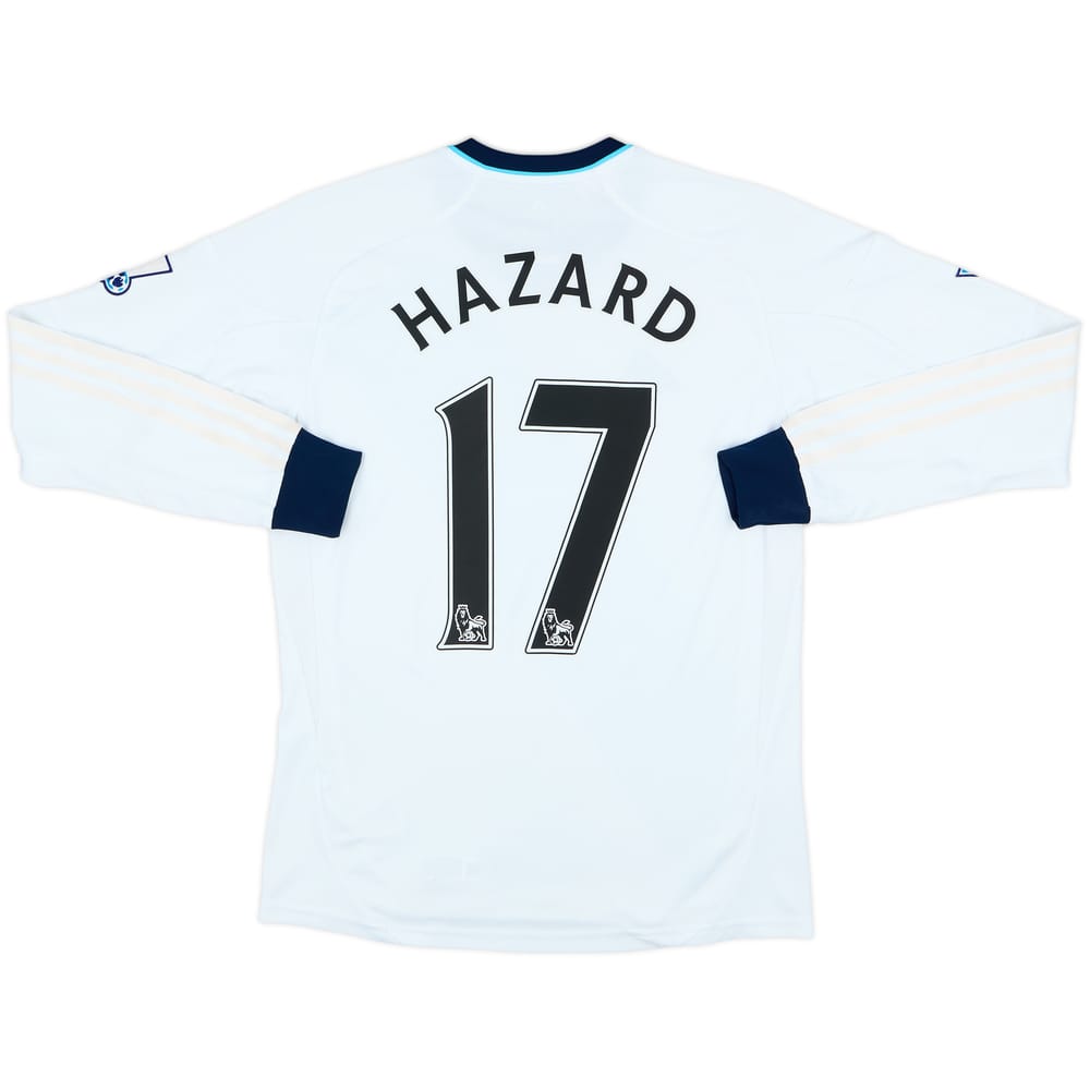 2012-13 Chelsea Away L/S Shirt Hazard #17 - 4/10 - (L.Boys)