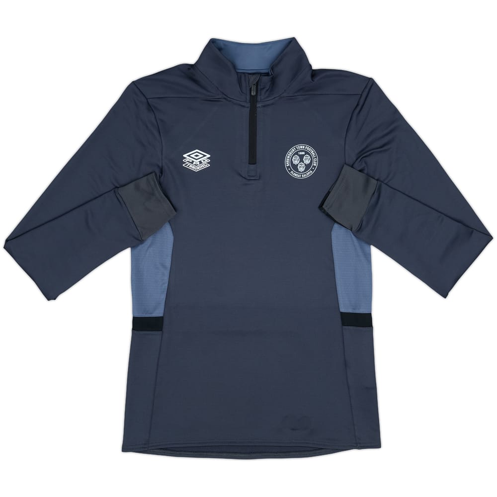 2023-24 Shrewsbury Town Umbro 1/4 Zip Drill Top - 10/10 - (S)