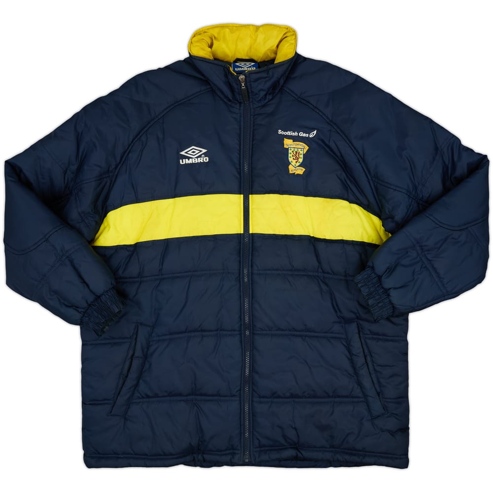 1998-00 Scotland Umbro Padded Bench Coat - 6/10 - (M)