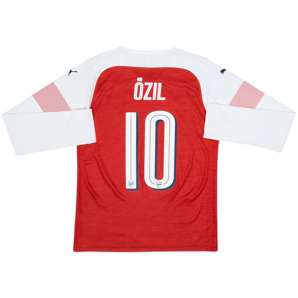 2018-19 Arsenal Home L/S Shirt Ozil #10 - 6/10 - (S)