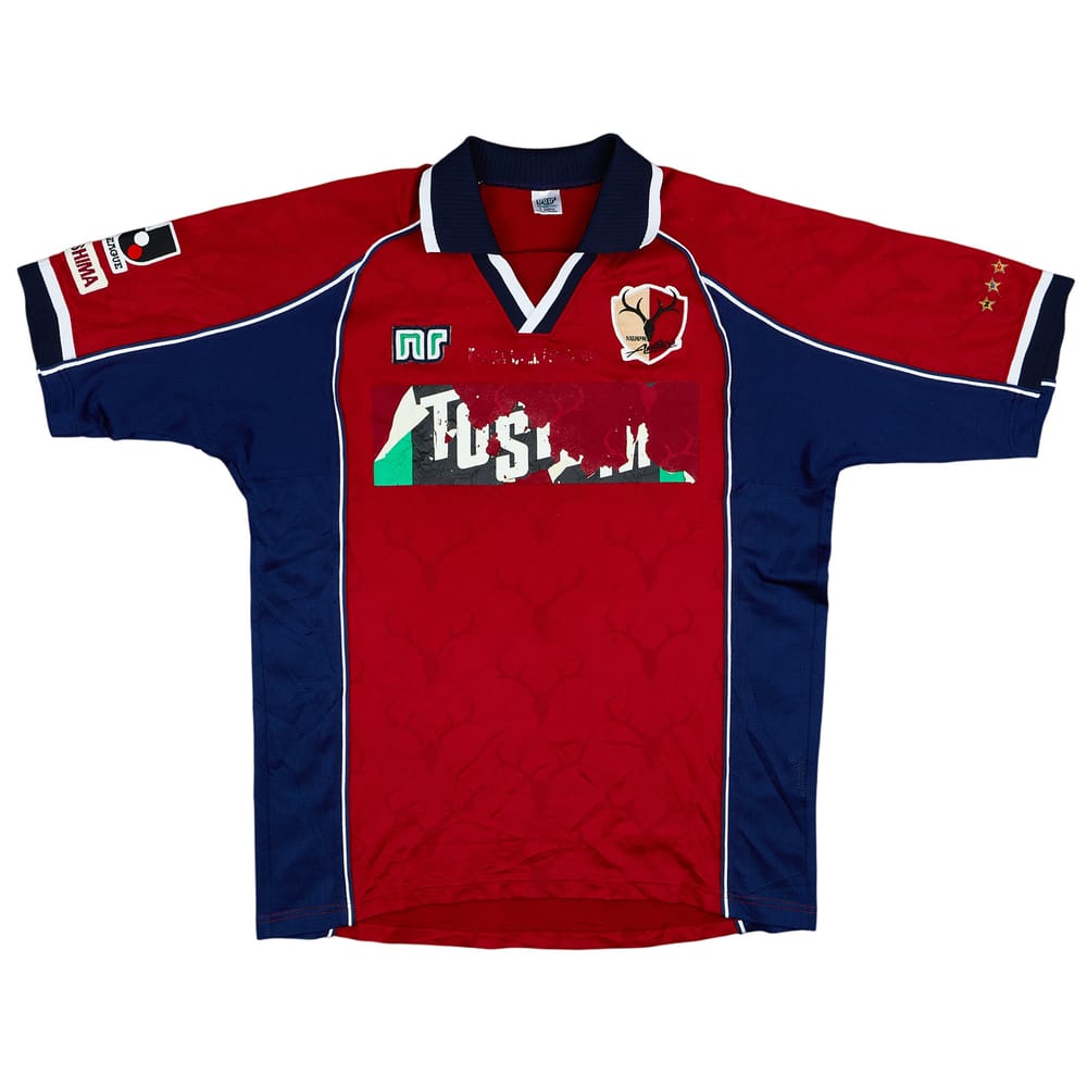 2001 Kashima Antlers Home Shirt - 4/10 - (L)