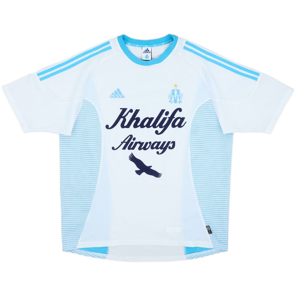 2002-03 Olympique Marseille Home Shirt - 6/10 - (XL)