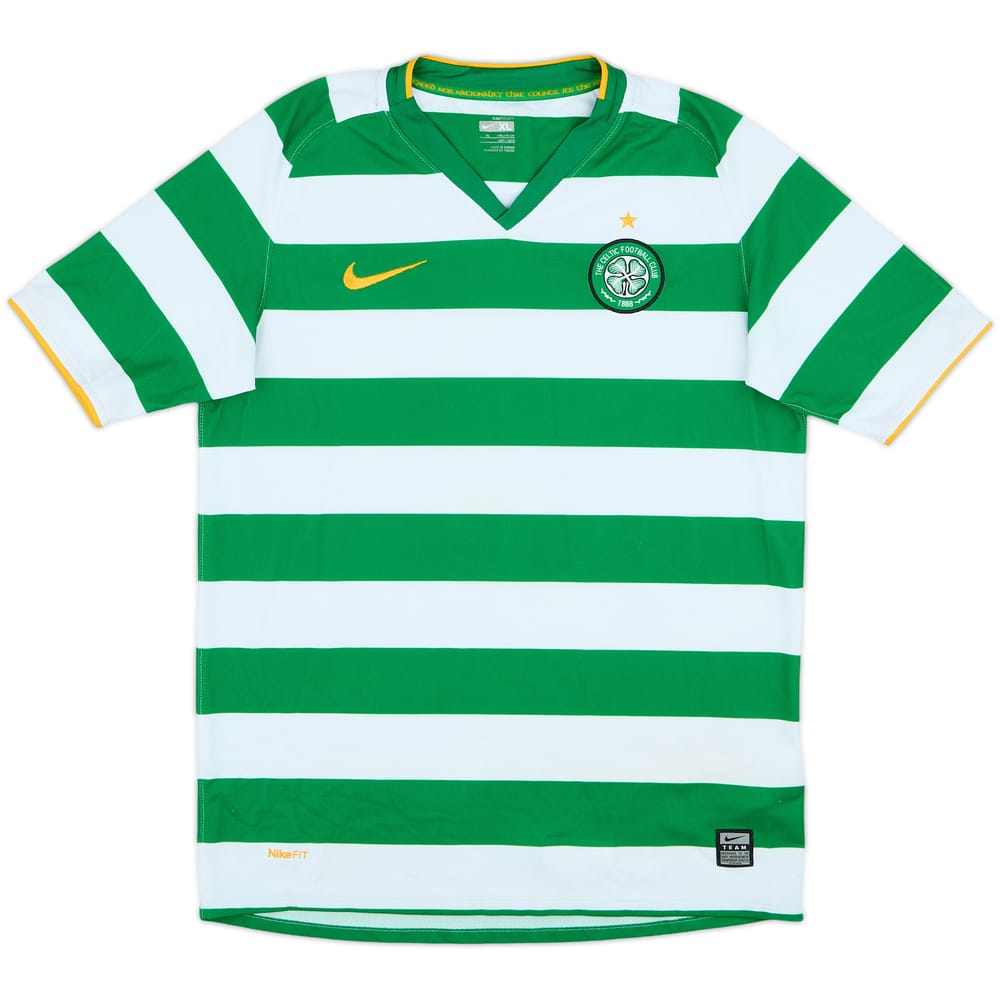 2008-10 Celtic Home Shirt - 4/10 - (XL.Boys)