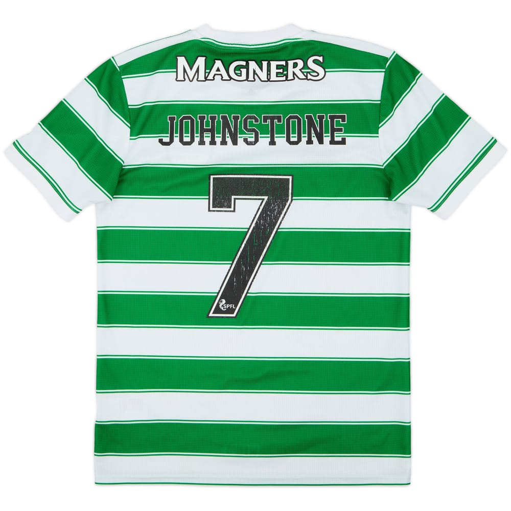 2021-22 Celtic Home Shirt Johnstone #7 - 5/10 - (S)
