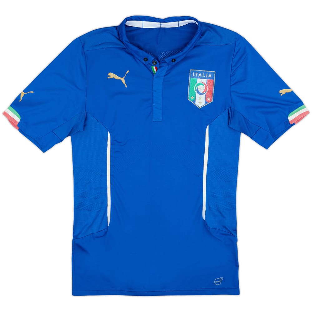 2014-15 Italy Player Issue (ACTV Fit) Home Shirt - 5/10 - (XL)