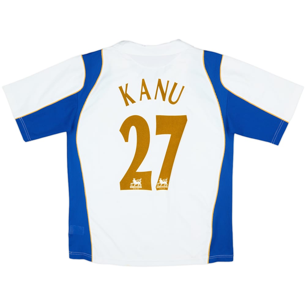 2006-07 Portsmouth Away Shirt Kanu #27 - 5/10 - (M)