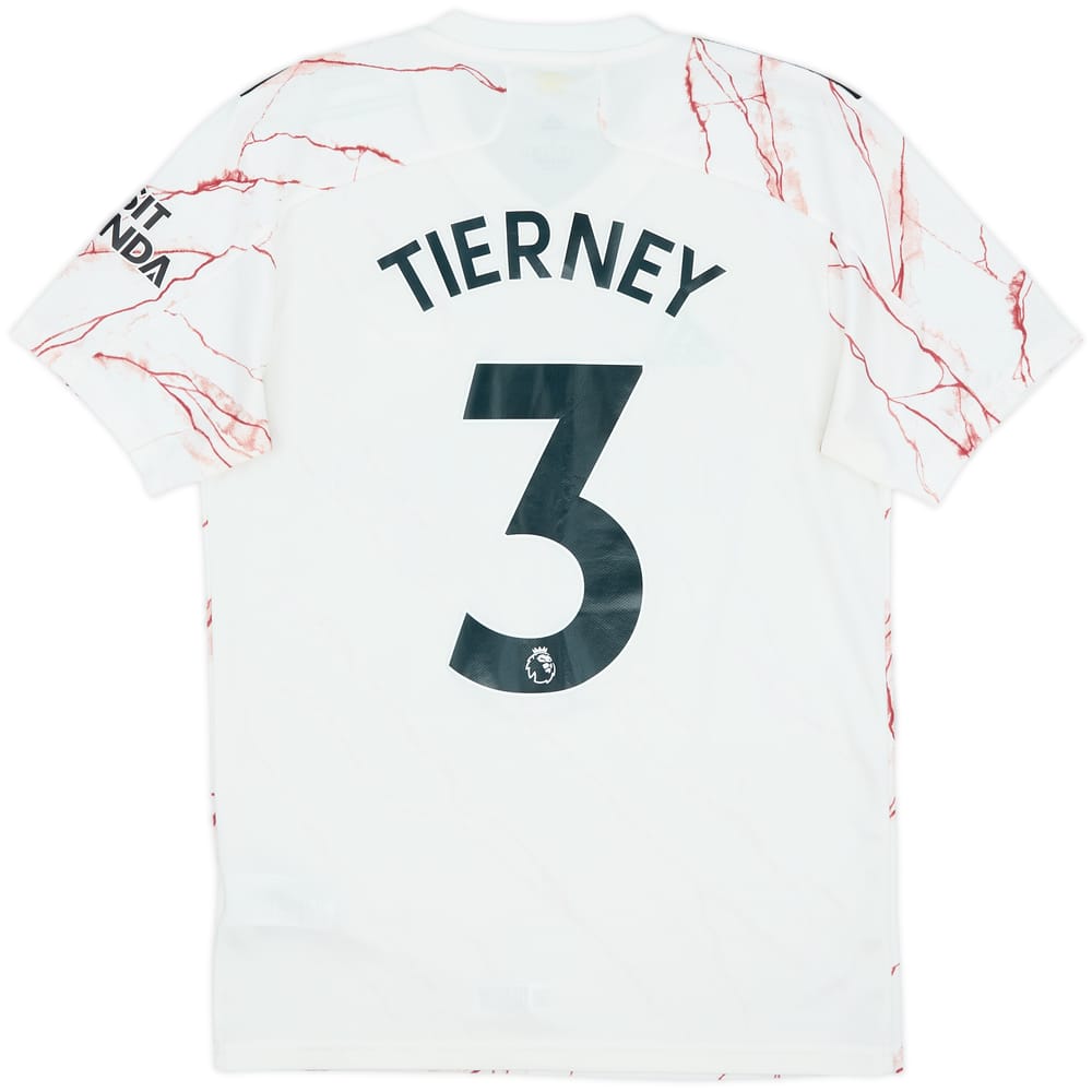 2020-21 Arsenal Away Shirt Tierney #3 - 8/10 - (S)