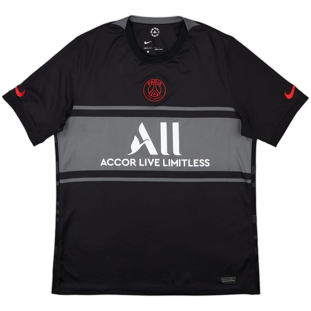 2021-22 Paris Saint-Germain Third Shirt - 8/10 - (L)