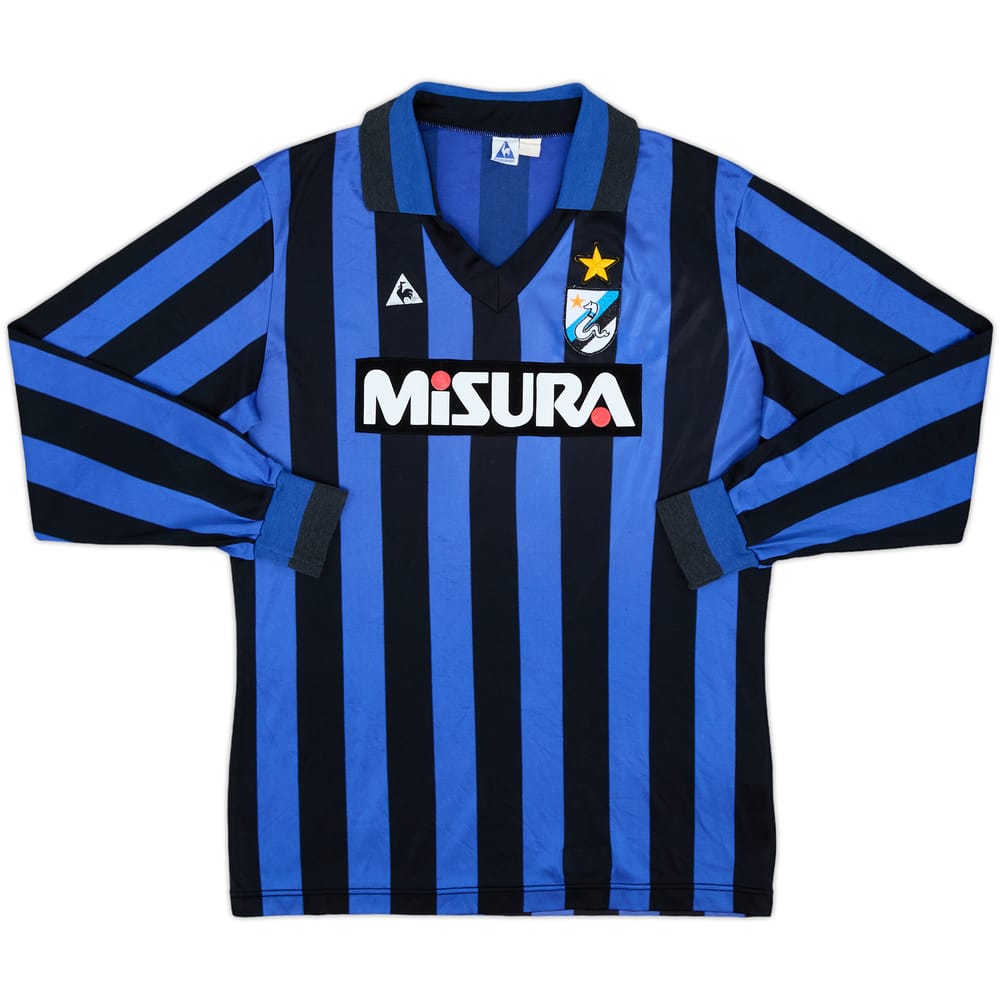 1986-88 Inter Milan Home L/S Shirt - 8/10 - (L)