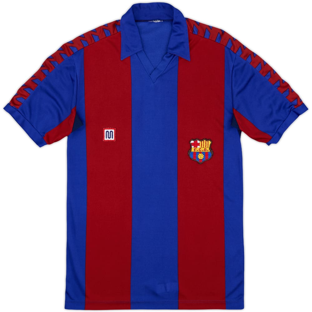 1984-89 Barcelona Home Shirt - 9/10 - (L.Boys)