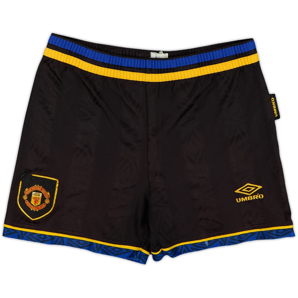 1993-95 Manchester United Away Shorts - 4/10 - (M)