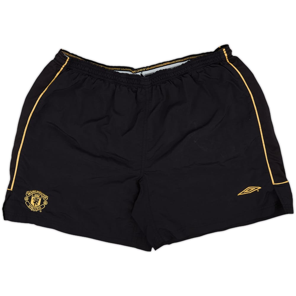 2001-02 Manchester United Away Shorts - 8/10 - (XL)