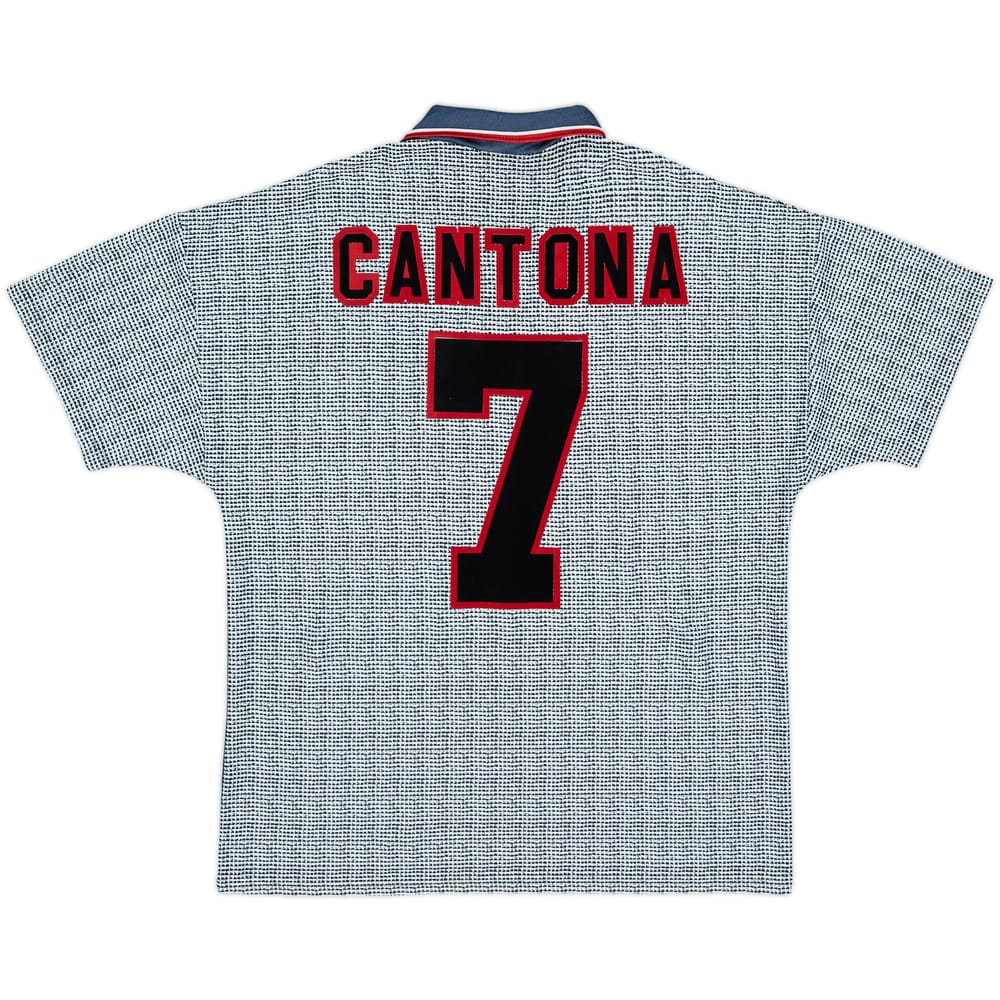 1995-96 Manchester United Away Shirt Cantona #7 - 8/10 - (L)