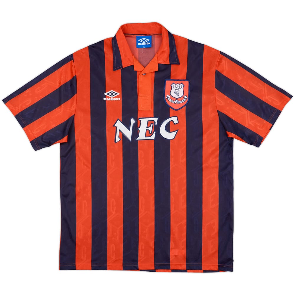 1992-94 Everton Away Shirt - 8/10 - (XL)