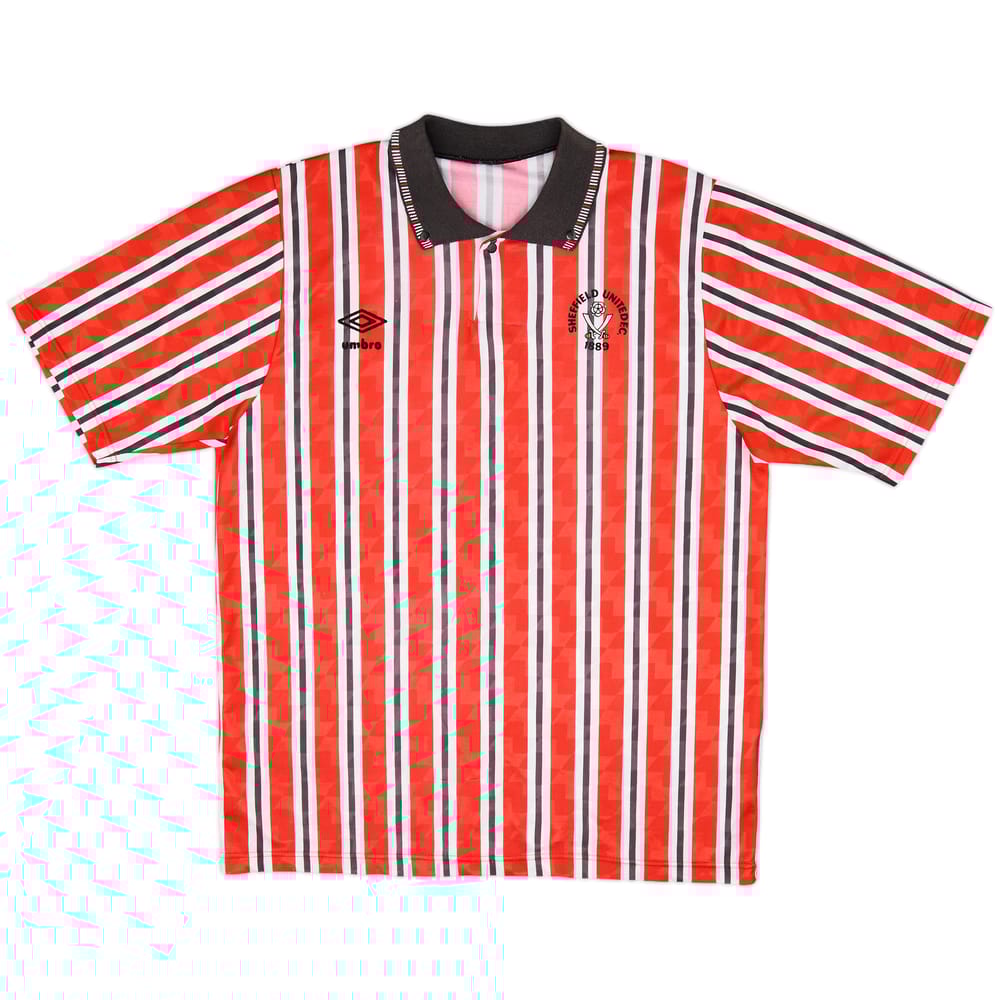 1990-92 Sheffield United Home Shirt - 8/10 - (L)