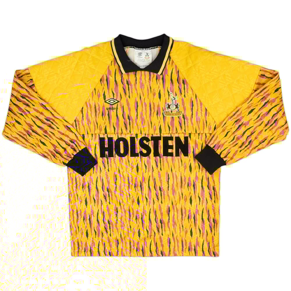 1991-93 Tottenham GK Shirt #1 - 9/10 - (S)